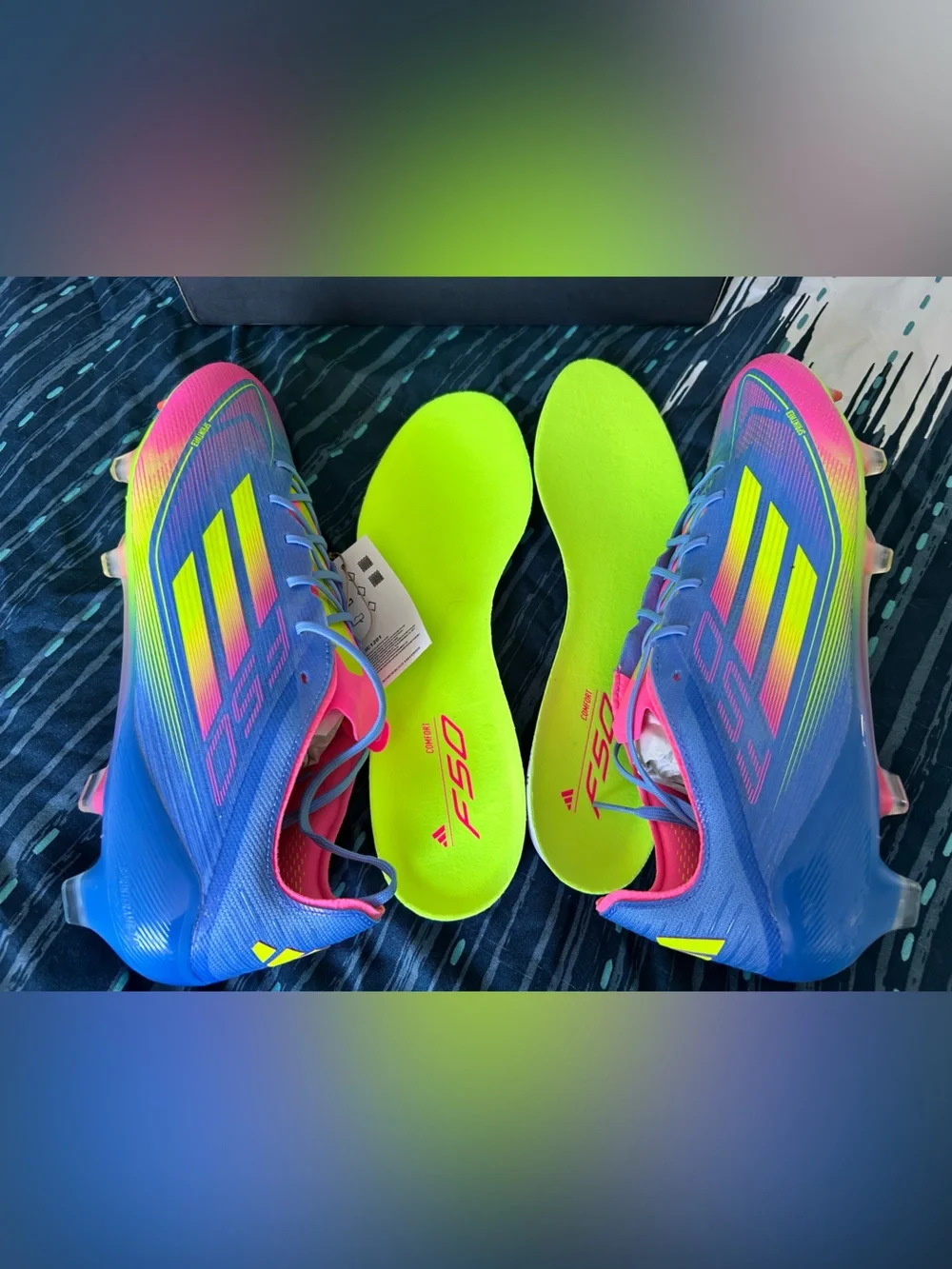 F50 ELITE FIRM GROUND CLEATS Brand New With Box Size 11.5 US